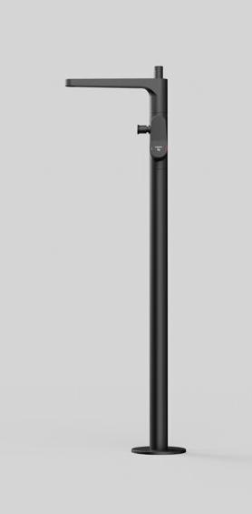 Produktbild Steinberg Serie 340 Wannenarmatur, freistehend, für UP-Einbaukörper, Ausladung 220mm, Höhe 927mm