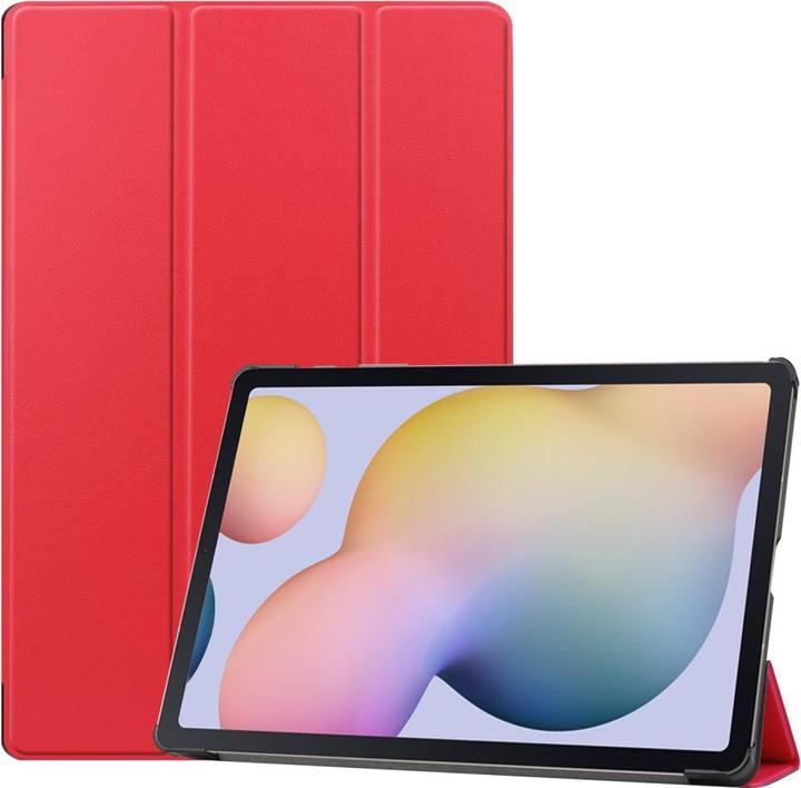 Immagine prodotto Cover-Discount Galaxy Tab S7+ (12.4) - Tri-fold Smart Case rosso (Galaxy Tab S7 FE)