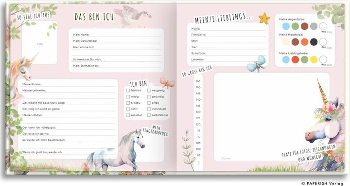 Actual product image Schulfreunde - EINHORN (German, PAPERISH Publishing House, Pia Loewe, 2023)