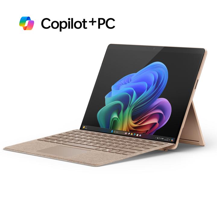 Produktbild Microsoft Surface Pro – Copilot+ PC (mit Netzteil) – 11. Edition (13", Snapdragon X Plus X1P-64-100, 16 GB, 512 GB, Ohne Tastaturlayout)