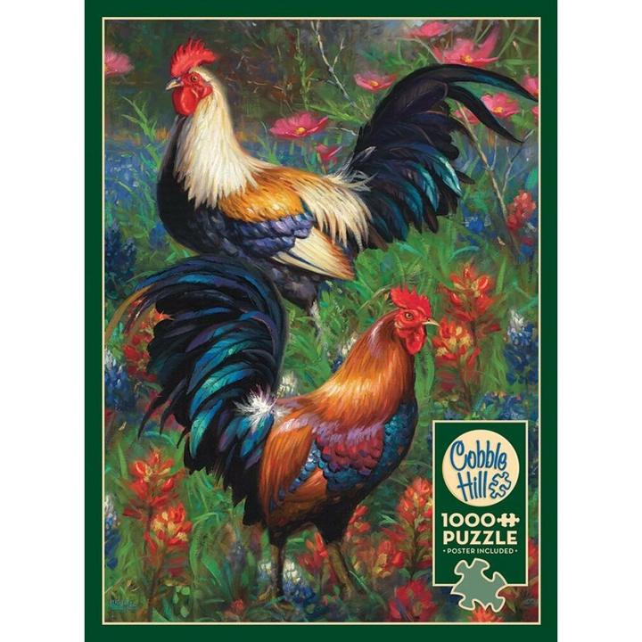 Produktbild Cobble Hill Puzzle 1000 Hähne (1000 Teile)