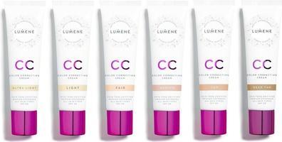 Produktbild Lumene CC Cream 6-in-1 Semi-Matte SPF20 Vegan - Neu (Hellbraun)