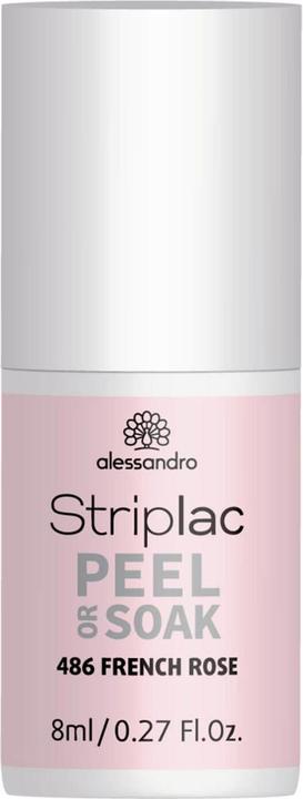 Produktbild Alessandro Striplac Peel or Soak (486 French Rose, UV-Gel Lack)