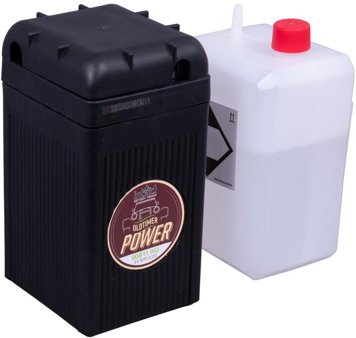 Produktbild Intact 00811HGI Classic 6V Oldtimer-Batterie 8Ah B49-6/G02 4 (6 V, 8 Ah, 40 A)