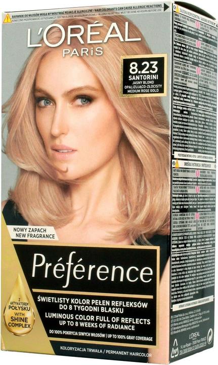 L'Oréal Paris Preference (8.23 ​​Medium Rose Gold)