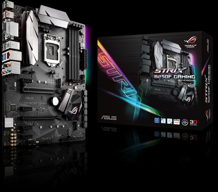 Actual product image ASUS Strix B250F Gaming (LGA 1151, Intel B250, ATX)