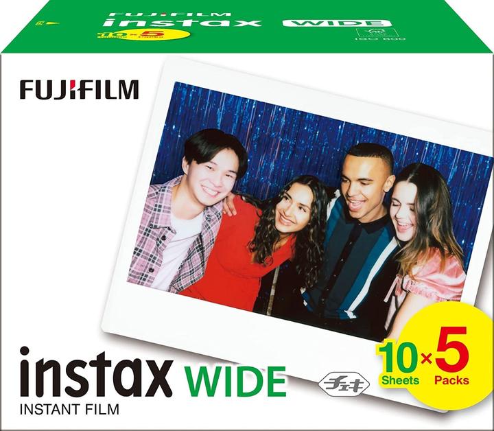 Immagine prodotto Fujifilm Pellicola Instax wide - Carta fotografica istantanea - 5x10 stuks (Instax Wide 300)