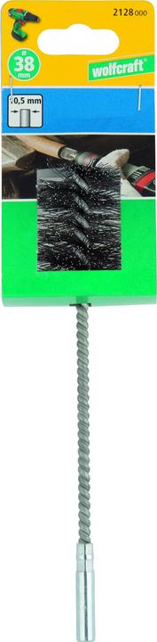 Produktbild wolfcraft wolfcraft 1 Stahldraht-Zylinderbürste ø28x60x95mm (Stahldraht)