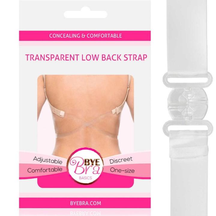 Actual product image Bye Bra Low Back Strap (Single pack, One size)