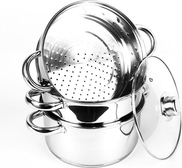 Actual product image Maestro MR-2900-20 Steaming pot (20 cm, Frying pan, Pot, Stainless steel)