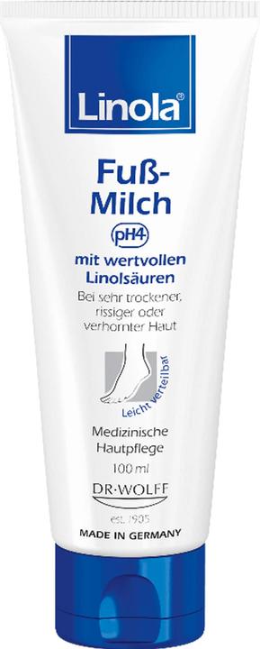 Dr. Wolff Linola Fuss-milch, 100 ml MIL (Fusscrème & Fussgel, 100 ml)