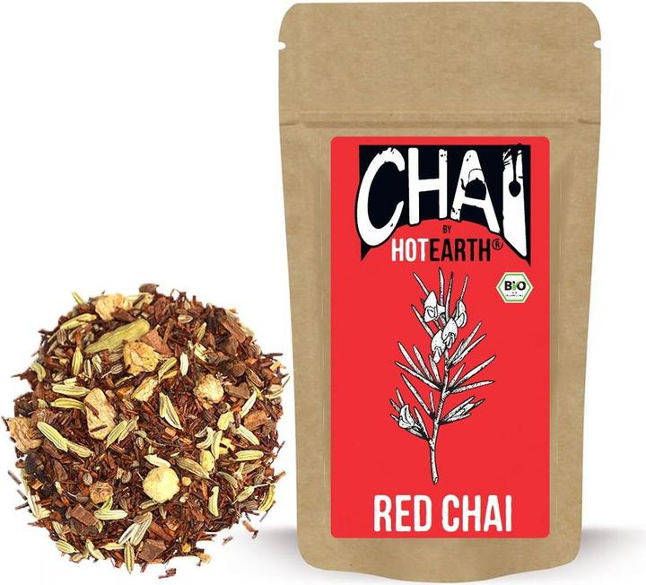 Actual product image Hot Earth Red Chai | Organic Rooibos Chai Latte Blend (100 g)