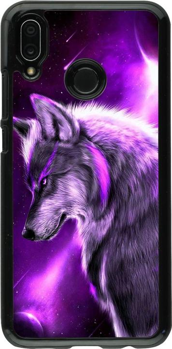 Produktbild PhoneLook Hülle Purple Sky Wolf (Huawei P20 Lite)