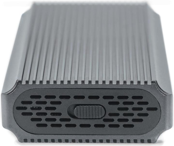 Immagine prodotto Digitus Alloggiamento per disco rigido USB M.2, SDD, esterno, NVMe, 40Gbps, USB 4.0, alluminio, senza attrez (M.2 2280, M.2 2230, M.2 2260, M.2 2242)