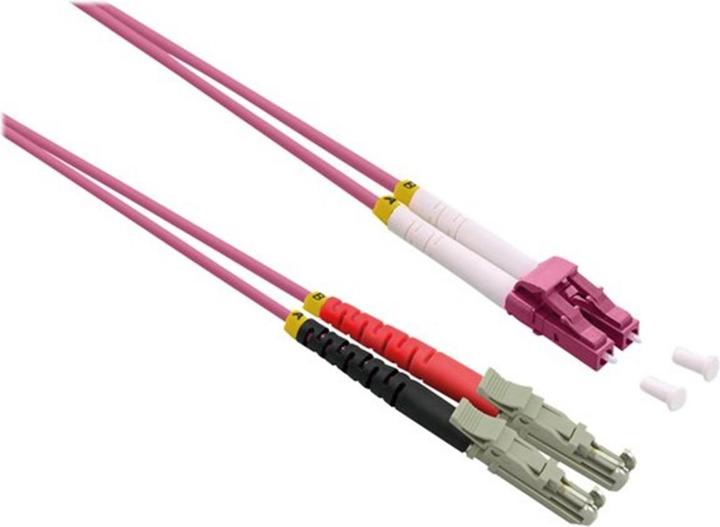 Produktbild Roline LWL Kabel 50/125µ OM4 LSH/LC 1m (CAT8.1, 1 m)