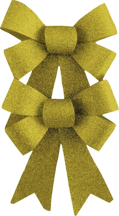 Produktbild Eurowrap Glitzer Geschenkmasche Weihnachtliches Design 2Erpack (Geschenkpapier)