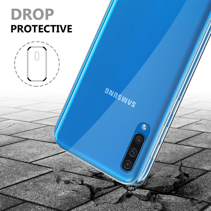 Immagine prodotto Cadorabo TPU 360 gradi di copertura del caso (Samsung Galaxy A50s, Samsung Galaxy A30s)