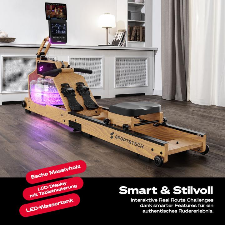 Produktbild Sportstech WRX1000 Wasser Rudergerät