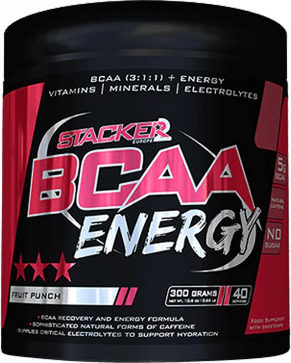 Stackers BCAA Energy (Fruit Punch, 1 pcs., 3.72 g)