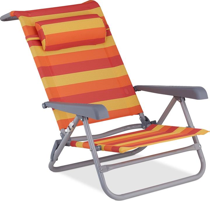 Immagine prodotto Relaxdays Sedia-sdraio pieghevole (85 cm)