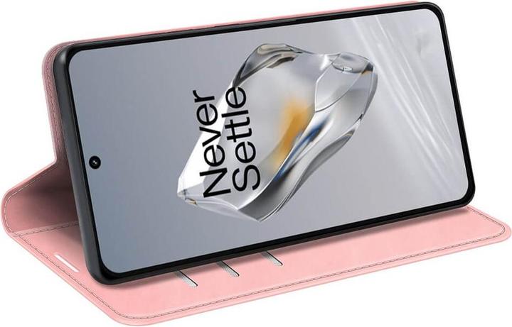 Actual product image Cover-Discount OnePlus 12 - Stand Flip Case Cover pink (OnePlus 12)