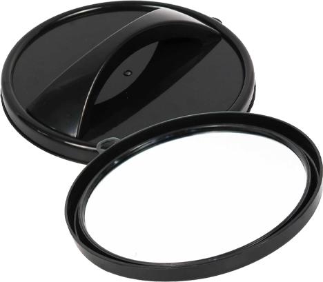 Bate Professional Handspiegel, Schwarz YB509