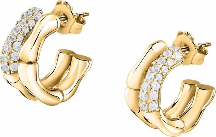 Morellato Stylish Essenza SAWA17 Recycled Silver Gold Plated Earrings (Silber 925)