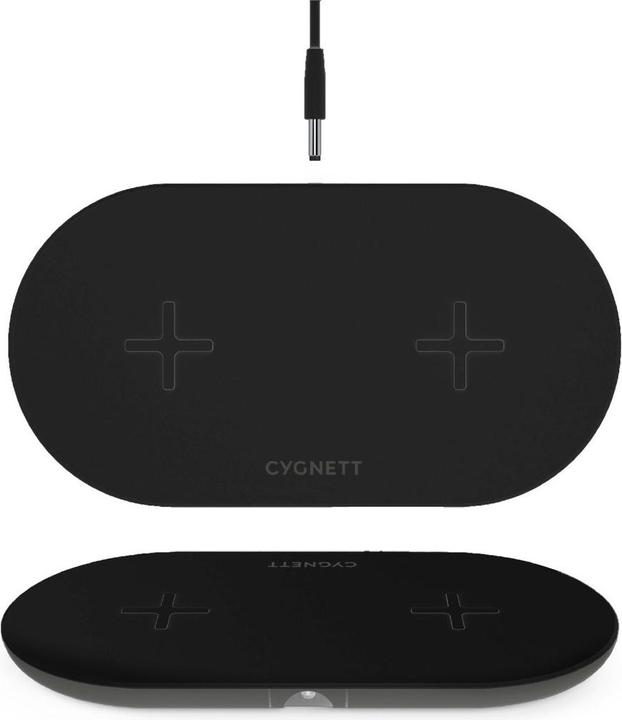 Productafbeelding Cygnett TwoFold2 20W Dual Wireless Charger Black (20 W)