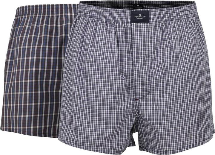 Produktbild Tom Tailor Web-Boxershorts Casual Bequem sitzend (S, 2er Pack)