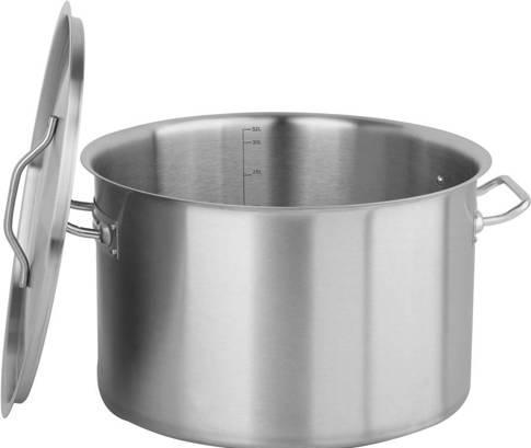 Productafbeelding Yato VIDUTINIS PUODELIS su NERŪDIJANČIO PLIENO DANGČIU, 40X26CM 32L (40 cm, Steelpan, Roestvrij staal)