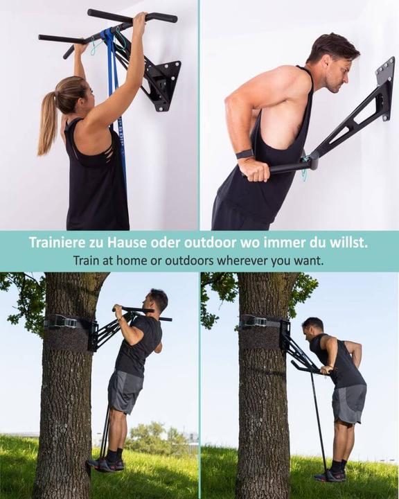 Image du produit Pullup & Dip Mobile Klimmzugstange und Dip-Stange für indoor und outdoor, weltweit einzigartig
