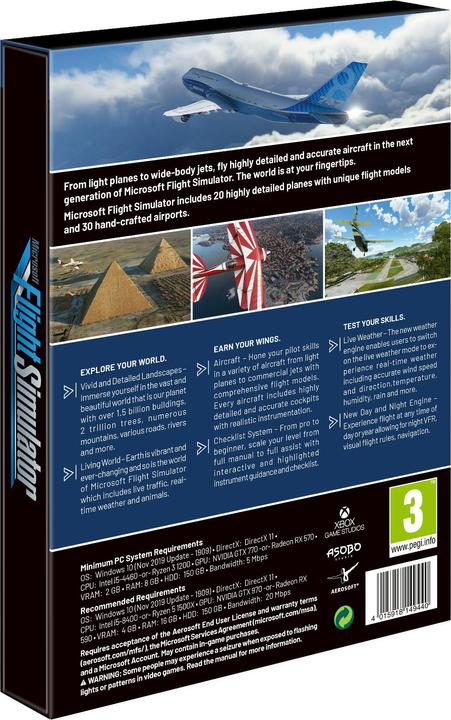 Actual product image Microsoft Flight Simulator (PC, EN)