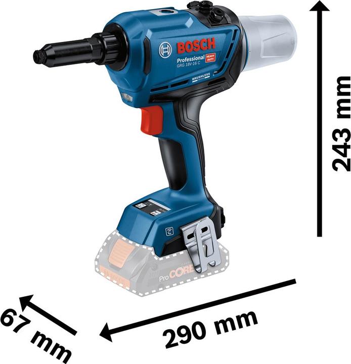 Image du produit Bosch Professional GRG 18V-16 C