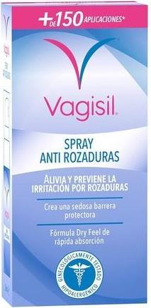 Actual product image Vagisil Anti-Rubbing Intimate Hygiene Spray Relieves and Prevents Irritation 30ml (30 ml, Intimate spray)