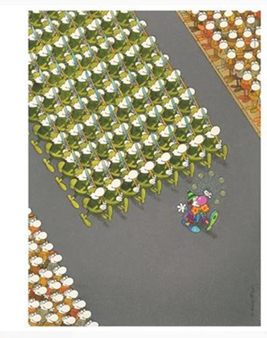 Produktbild Clementoni Mordillo March (500 Teile)