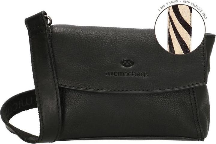 Micmacbags Wildlife Umhängetasche - Schwarz