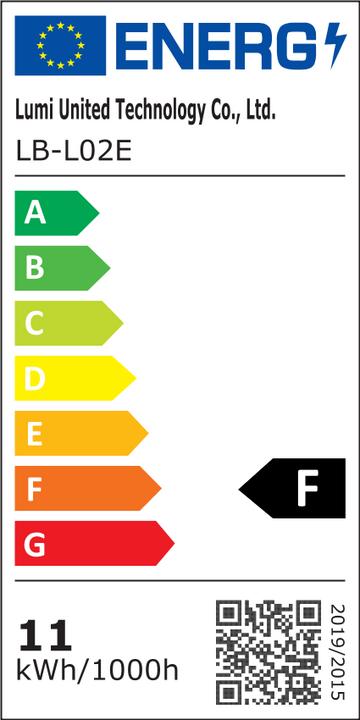 Energie-Label Aqara Smarthome (E27, 1.50 W, 1100 lm, 1 x, F)