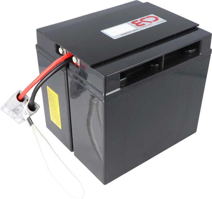 Produktbild CSB USV Ersatz-Akku, kompatibel zu APC-RBC7, SU1000XLJ, SU1400, DLA1500I, etc. vormontiert mit Kabel und