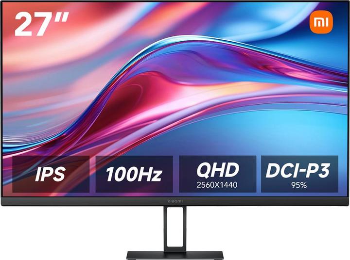 Produktbild Xiaomi 2K Monitor A27Qi EU (2560 x 1440 Pixel, 27")