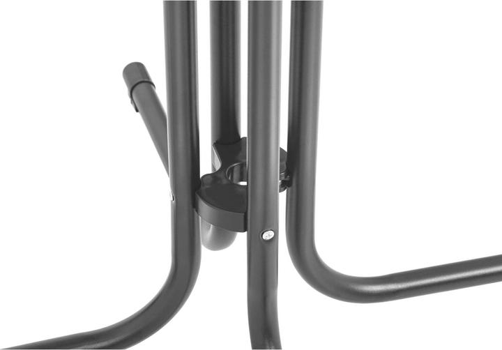 Produktbild Royal Catering Stehtisch klappbar Bistrotisch Bistro Tisch Bartisch Gastro runf Ø 80 cm grau (89 x 80 cm)