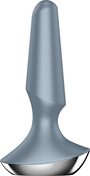 Actual product image Satisfyer Plug-ilicious 2 Plug Vibrator - Ice Blue