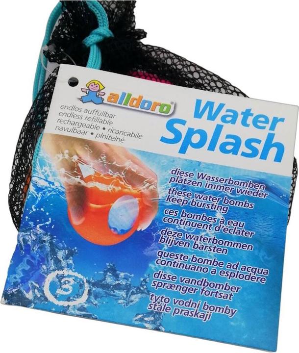 Produktbild Alldoro Wiederverwendbare Wasserbomben Rot/Blau/Gelb (3er Set) (3 x)