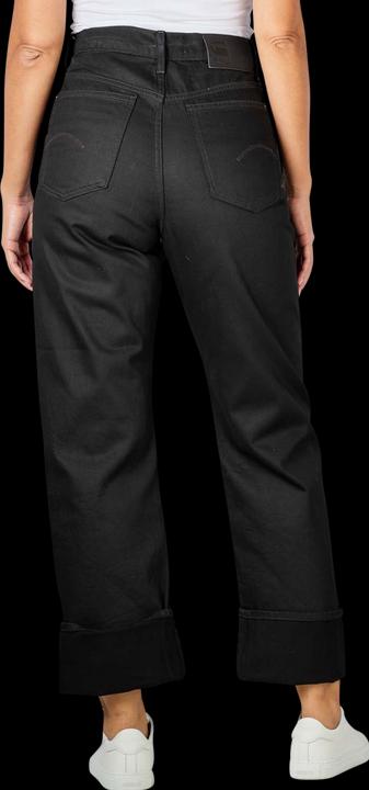 G-Star Ultra High Tedie Jeans Straight Fit jet black