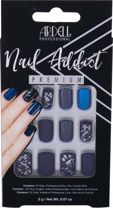 Ardell Nail Addict - Nail Addict Matte Blue (Künstliche Wimpern)