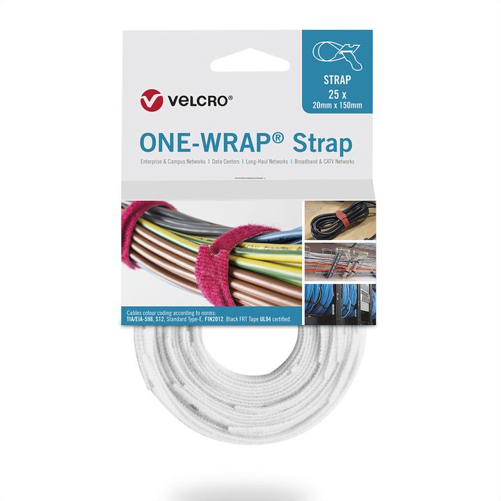 Produktbild Velcro brand Professional Markenkabelbinder (Kunststoffkabelbinder, 230 mm, 25 Stk.)