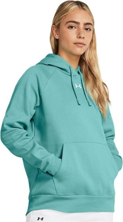 Immagine prodotto No Name Under Armour Felpa con cappuccio Rival Flecce Donna Menta 1379500 482 (M)