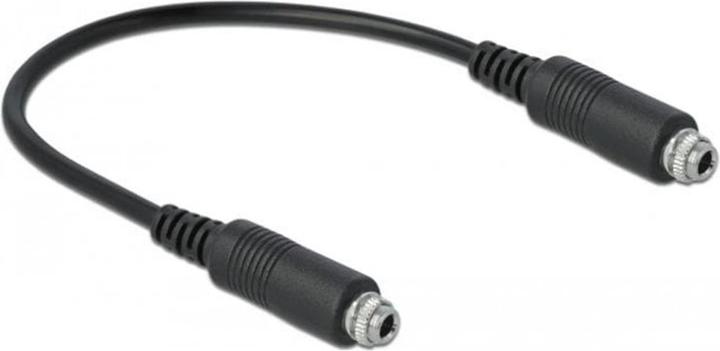 Actual product image Delock Audio cable for installation 3.5 mm jack - 3.5 mm jack 25 cm (0.25 m, 3.5mm jack (AUX))
