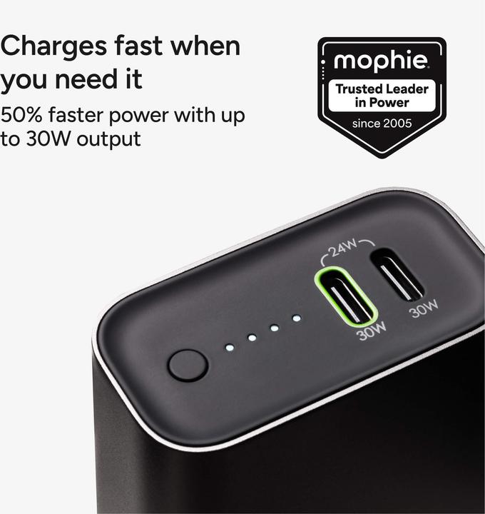 Produktbild mophie Powerstation (10000 mAh, 30 W, 30 Wh)