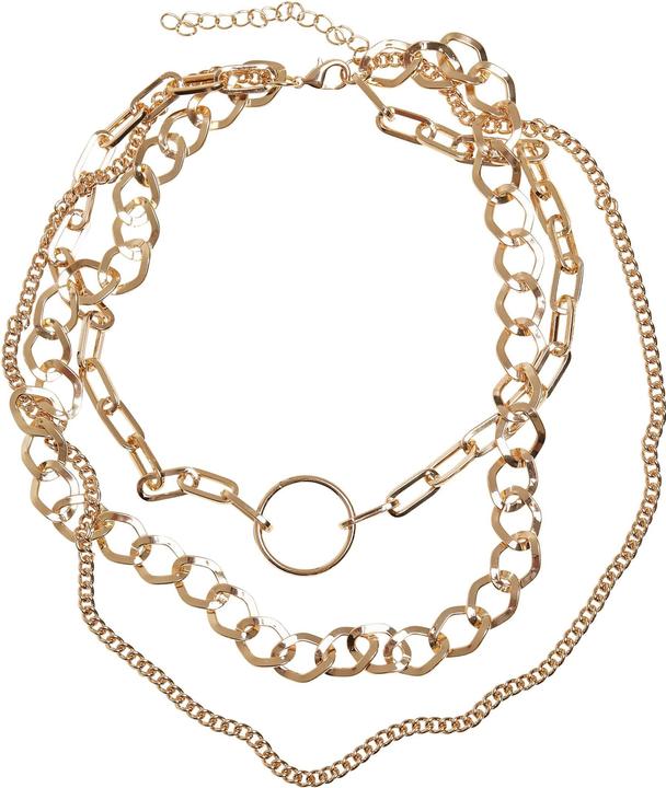 Urban Classics Ring Layering Necklacke (100% Eisen)