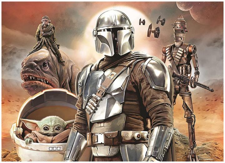 Produktbild Ravensburger 4 Puzzles of 100 Pieces - The Mandalorian (400 Teile)